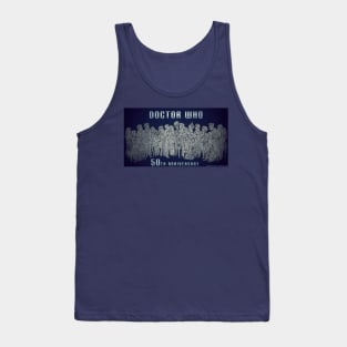 Doctor who 50th anniversary all companions Tank Top